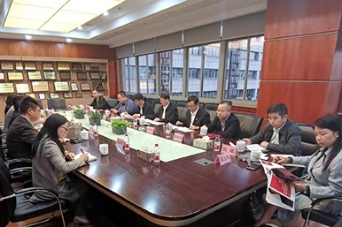 嘉興市經(jīng)開區(qū)、黑龍江省黑河市領(lǐng)導(dǎo)一行考察我司